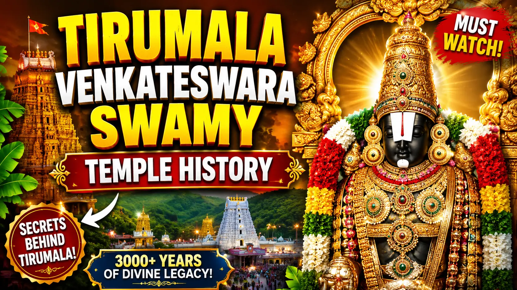 Tirumala Venkateswara Swamy – Temple History & Darshan Guide